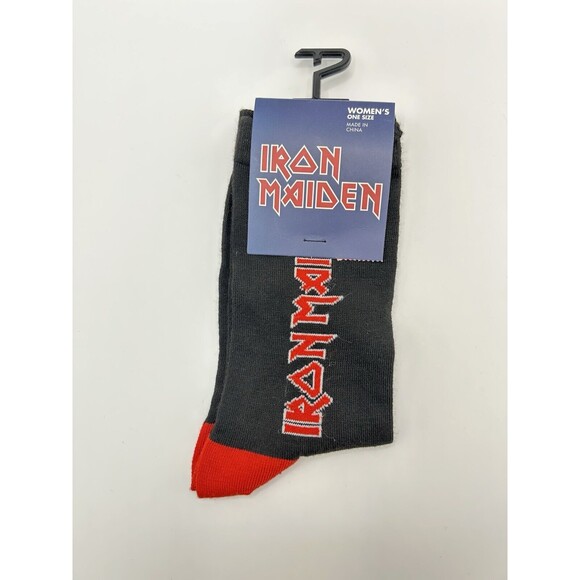 Iron Maiden Killers Socks Fits Women’s US Size 6-9.5 Metal Socks - Picture 4 of 6
